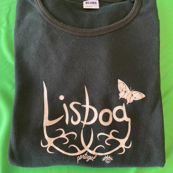 Ladies Top By Sol’s 100% Cotton Black Long Sleeve, - Picture 5 of 5